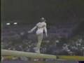 Lavinia Agache of Romania - BB Compulsory - 1984 Olympics