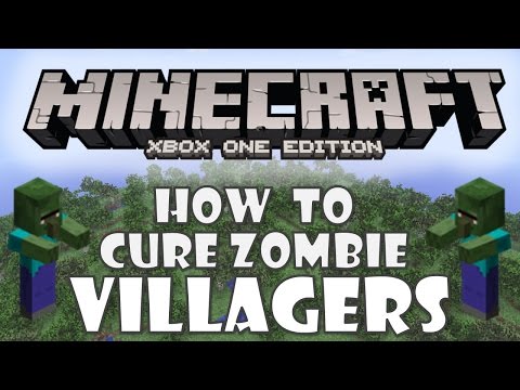 how to cure zombie villagers xbox one