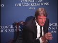 bernard kouchner, minister of foreign and european affairs, france, at the council on foreign relations.