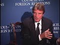 bernard kouchner, minister of foreign and european affairs, france, at the council on foreign relations.