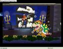 Paper Mario with custom textures: beginning bowser battle