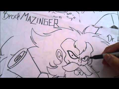how to draw mazinger z