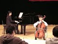 Rasch und mit Feuer, Fantaisies for cello & piano, op73