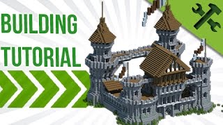 Minecraft: How to Build A Medieval Castle - Build Tutorial