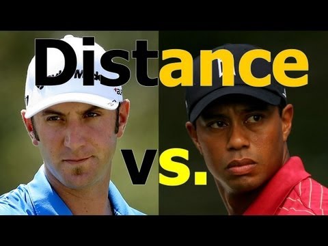 GOLF INSTRUCTION: How to Get More Distance: Dustin Johnson vs. Tiger Woods