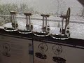 Solar Four Cylinder Stirling Engine