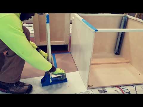 video-linktoworks-Modifying kitchen cabinet draw base for microwave. - YouTube