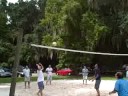 Lake Wauburg BBQ beach volleyball