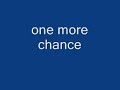 one more chance - victor wood one more chance - victor wood