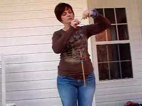 Square Drop Spindle -