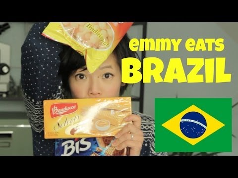 Emmy Eats Brazil - tasting Brazilian snacks & sweets