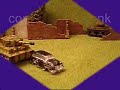 compilation of more destruction on a 1:87 scale. this is a konami combatdigiq tiger tank.