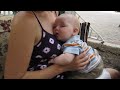 Ryker tries to get his feed on