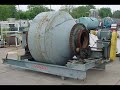 http://www.arnoldeqp.com/4934.aspx60 CU. FT. MUNSON ROTARY BATCH BLENDER - C/S1 - 60 Cu. ft. Munson Rotary Batch Blender continuous model 7TS-60. Carbon steel construction.  Approximate 6 ft. outside diameter. Blender comes on 12 ft. long x 5 ft. 1 in. wide steel stand with 1 ft. motor overhang. Allis Chalmers motor is 7 1/2 HP 208/220/440 volt. Blender has V-belt to Falk gear reducer to pinion gear. Final RPM is approximately 8 1/2. F.O.B. - LOCATIONARNOLD EQUIPMENT COMPANY P.O. Box 22960Cleveland, Ohio 44122Phone: 216-831-8485Fax: 216-831-8414 http://www.arnoldeqp.com