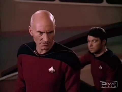 wesley - Picard tells Wesley Crusher to shut up!!