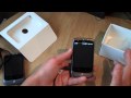 HTC Wildfire Unboxing and first use 