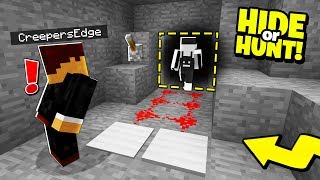 Enemies EXPOSED there SECRET Minecraft Base ENTRANCE! - Hide Or Hunt #2