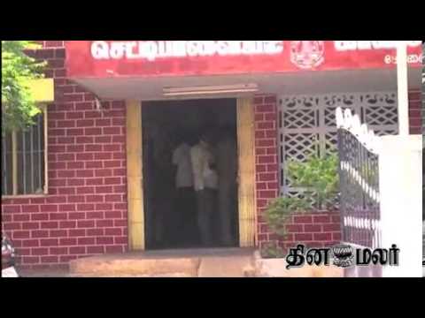 Sub Inspector in Kovai Settipalayam Arrested for getting 5000 Rupees Bribe - dinamalar news