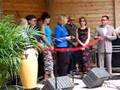 Lucie Arnaz cuts ribbon at the Desi Arnaz Bandshell (4 of 5)