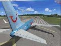 FSX ~ Thomson 737 - St Maarten Take-off & Landing FSX ~ Thomson 737 - St Maarten Take-off & Landing