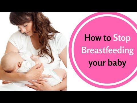 how to relieve engorgement when stopping breastfeeding