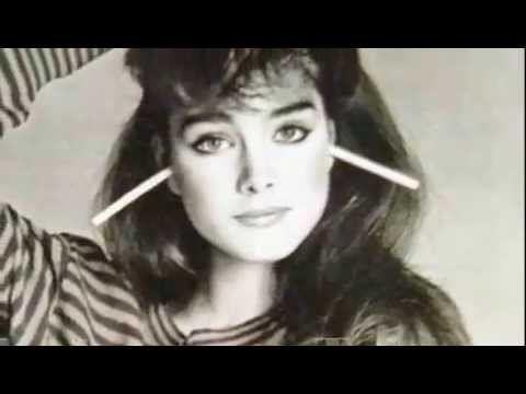 Brooke Shields in bed
