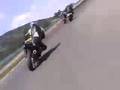 Suzuki GSX1400 Road bike chasing the sporties Taupo & Pukekohe race tracks New Zealand
