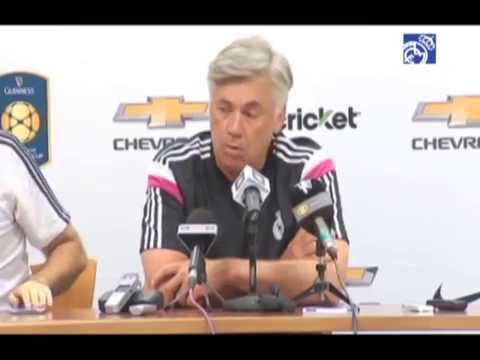 Manchester United-Real Madrid: conferencia de prensa de Carlo Ancelotti