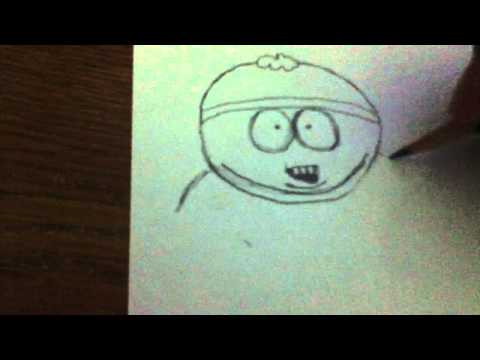 how to draw south park