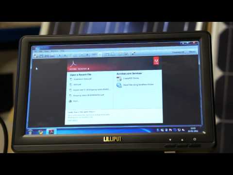 Lilliput Touchscreen USB Monitor on Windows 7 Review