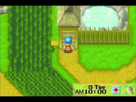 how to play harvest moon gba