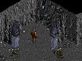lothian is dead, vividos is the new necromancer, and the avatar has come a long way to ask lithos for permission to become the necromancer's apprentice. (ultima viii: pagan, � origin systems / electronic arts 1994.)