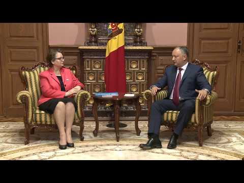 Președintele  Republicii Moldova, Igor Dodon s-a întîlnit cu reprezentantul UNICEF în Republica Moldova, Nune Mangasaryan