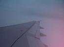 Swiss LX 633 Start at Paris and breakthrough through clouds
