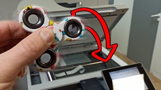 What happens if you photocopy Hand Spinner