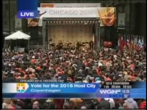  Chicago Loses Olympics Bid: Reaction from Chicagoans in Daley Plaza (video)