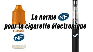 Une norme pour la cigarette électronique 