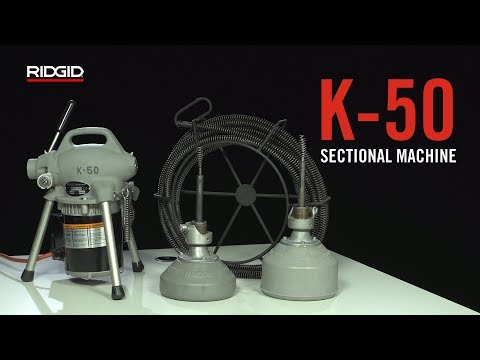 RIDGID K-50 Sectional Machine