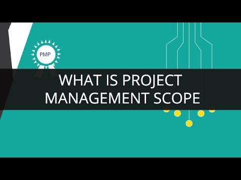 how to define the scope of a project