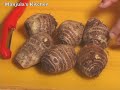Stir Fry Arbi (Taro Root) Recipe by Manjula