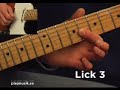 hardrock guitar lesson licks 1 6 part1