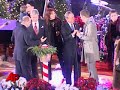 Tree Lights Up Rockefeller Center