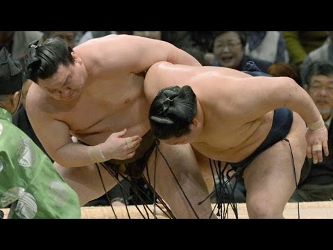 Day 11 Sumo Makuuchi reacap Haru basho March 2014