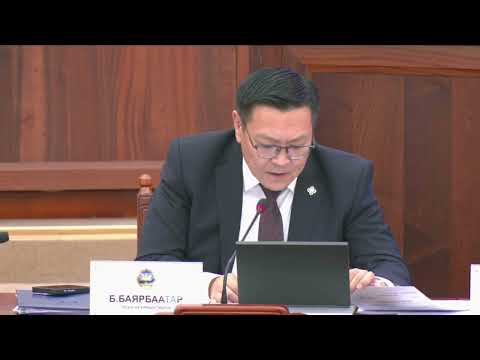 Б.Баярбаатар: БОХХАА-н байнгын хороонд агаар орчны бохирдлын ХХАА-н гэж дэд хороо байгуулж байгаа