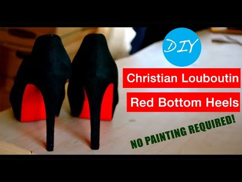Diy Red Bottom Shoes Natalies Video Free Download Gratis at Vid ...