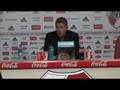 Conferencia Diego Simeone (River 1 - Huracan 0)