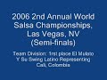 06 world salsa championships: 1rst place team division
