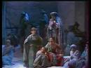 teresa berganza, placido domingo, jean leine, daniele perriers, jane berbie, michel philippe, michel senechal and choir sing 