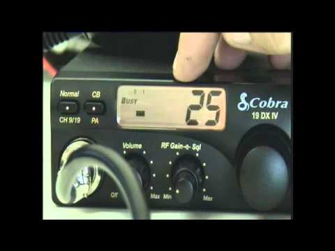 how to adjust rf gain and squelch