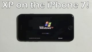 Windows XP инсталиран на iPhone 7!?